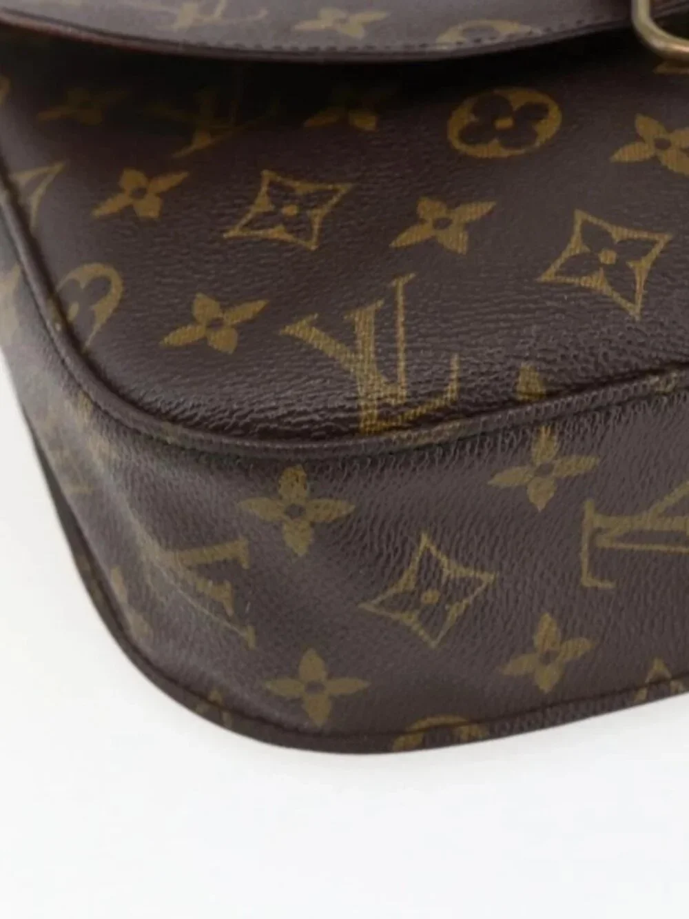 LOUIS VUITTON Monogram Saint Cloud GM Shoulder Bag M51242 LV Auth ep13188
